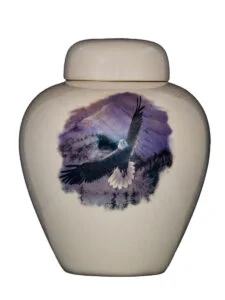 Eagle urn | Silver Prairie Urns