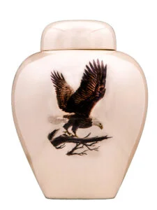 Eagle takes flight urn | Silver Prairie Urns
