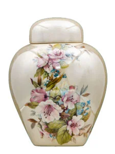 Floral pink urn | Silver Prairie Urns