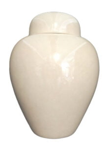 White urn | Silver Prairie Urns