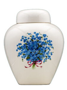 Forget-Me-Not urn | Silver Prairie Urns